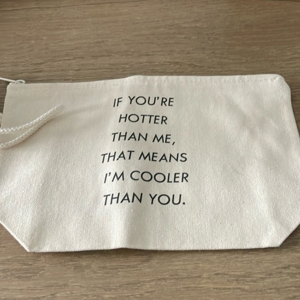 Cosmetic bag, NWOT